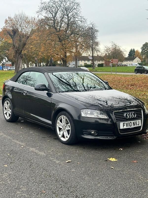 Black Used 2010 Audi A3 Cabriolet Sport Cabriolet | £3,350 (Super price) - Image 1/4
