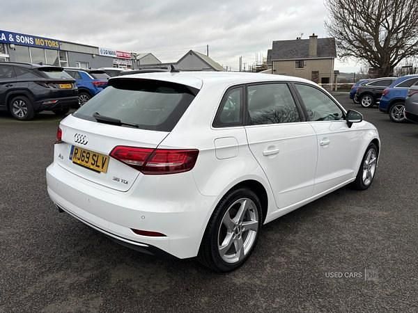 Used Audi A3 Sport 2020 White Hatchback