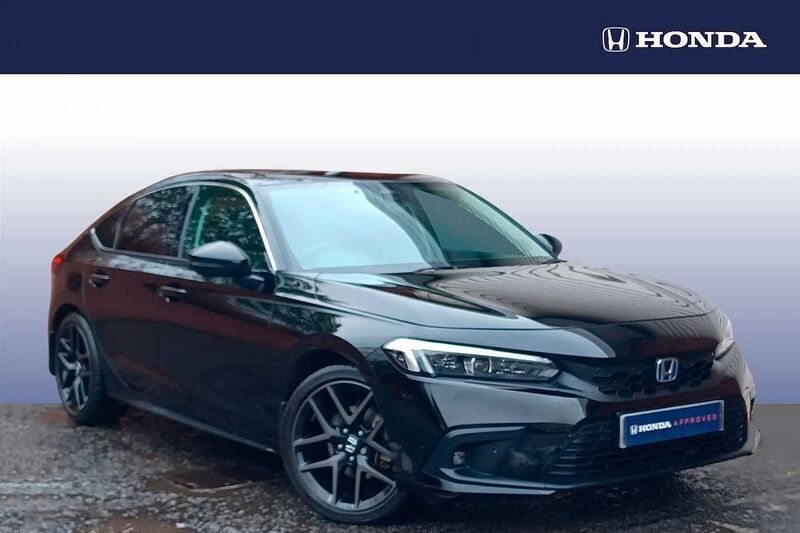 Crystal black Used 2022 Honda Civic Advance | £27,995 (A bit pricey) - Image 1/4