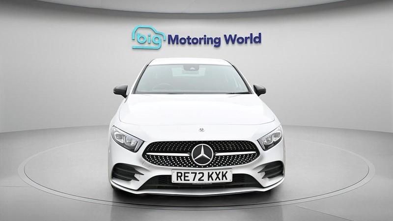 Used Mercedes A250 AMG line 218 HP (160 kW) 2022 Silver Sedan