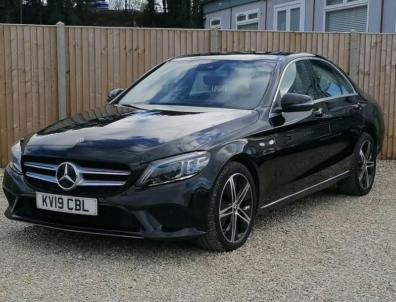 Black Used 2019 Mercedes C220 Sedan | £12,600 (Super price) - Image 1/4