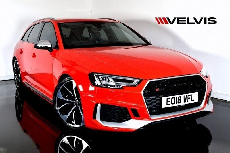 Red Used 2018 Audi RS4 Design Estate | £34,853 (Fair price) - Image 1/4