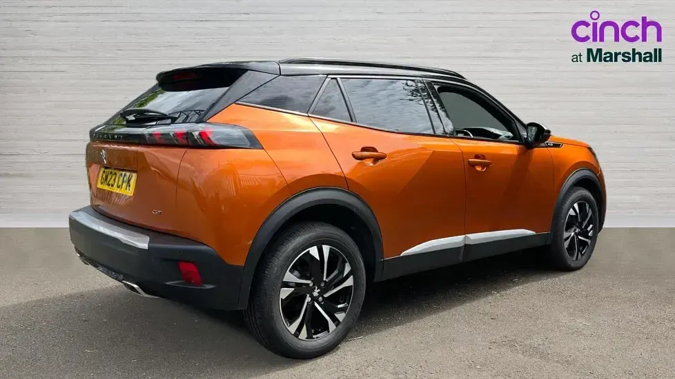 Used Peugeot 2008 GTi 131 HP (96 kW) 2023 Orange SUV