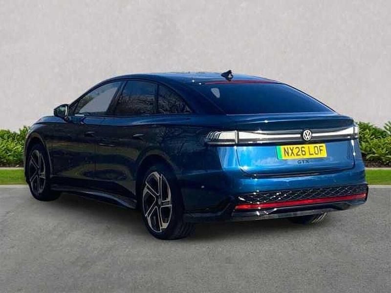 New VW ID.7 GTX 250 kW (340 HP) 2026 Blue Hatchback