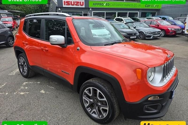 Orange/black Used 2015 Jeep Renegade Opening Edition SUV | £7,799 (Fair price) - Image 1/1