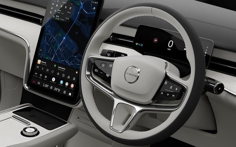 New Volvo EX90 Performance 500 kW (680 HP) 2026 Vapour grey SUV