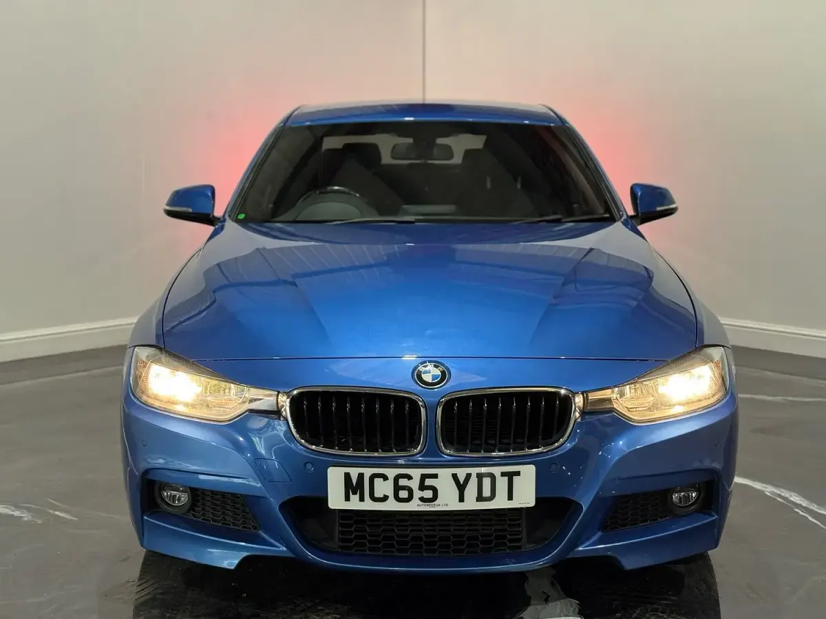 Used BMW 330 M Sport 258 HP (189 kW) 2015 Blue Sedan