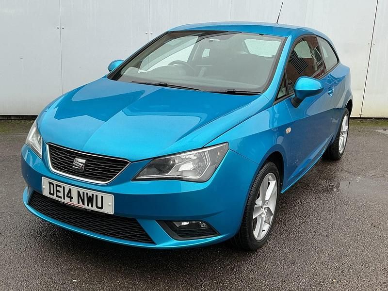 Used Seat Ibiza Sport 85 HP (62 kW) 2014 Blue Hatchback