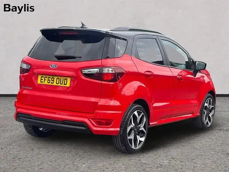 Begagnad Ford Ecosport ST-Line 125 HK (91 kW) 2019 Röd SUV