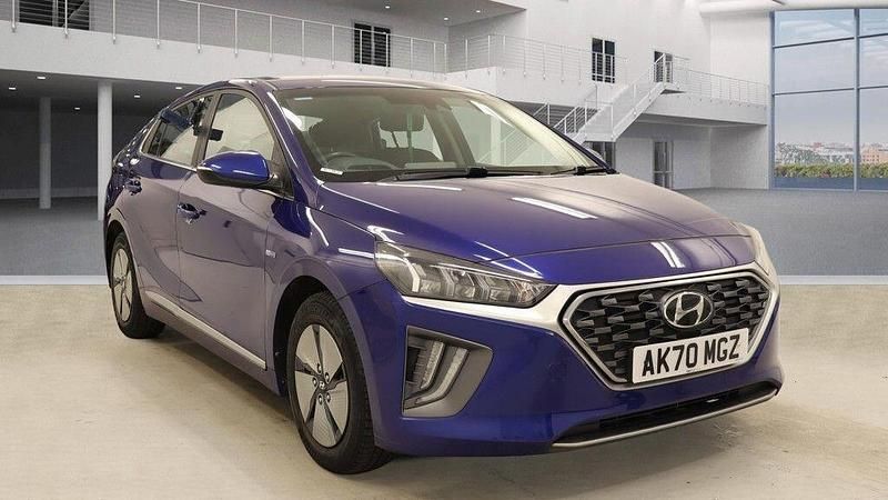Used Hyundai Ioniq Premium 141 HP (103 kW) 2020 Blue Hatchback