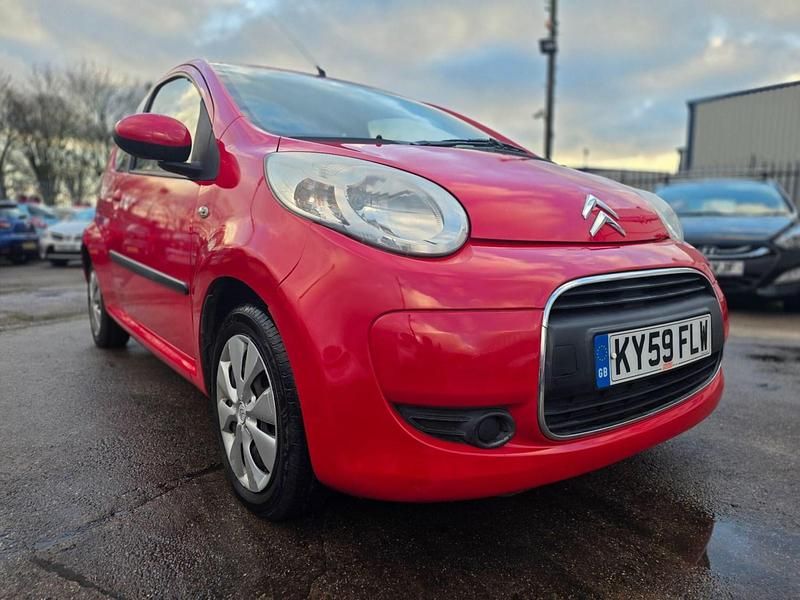 Used Citroën C1 VTR Sport 68 HP (50 kW) 2009 Red Hatchback