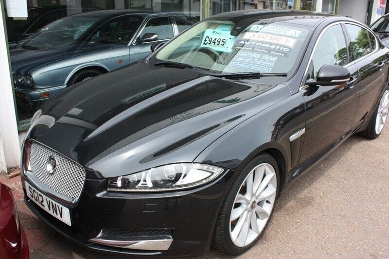 Black Used 2012 Jaguar XF Portfolio Sedan | £9,495 - Image 1/1
