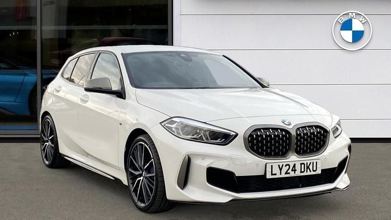 White Used 2024 BMW M135 Shadowline Hatchback | £28,800 (Good price) - Image 1/4