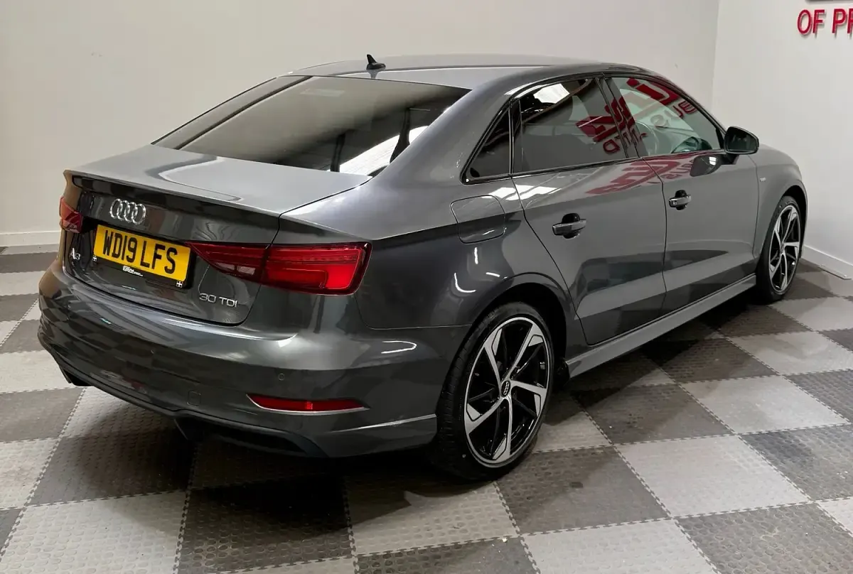 Used Audi A3 Black Edition 2019 Grey Sedan