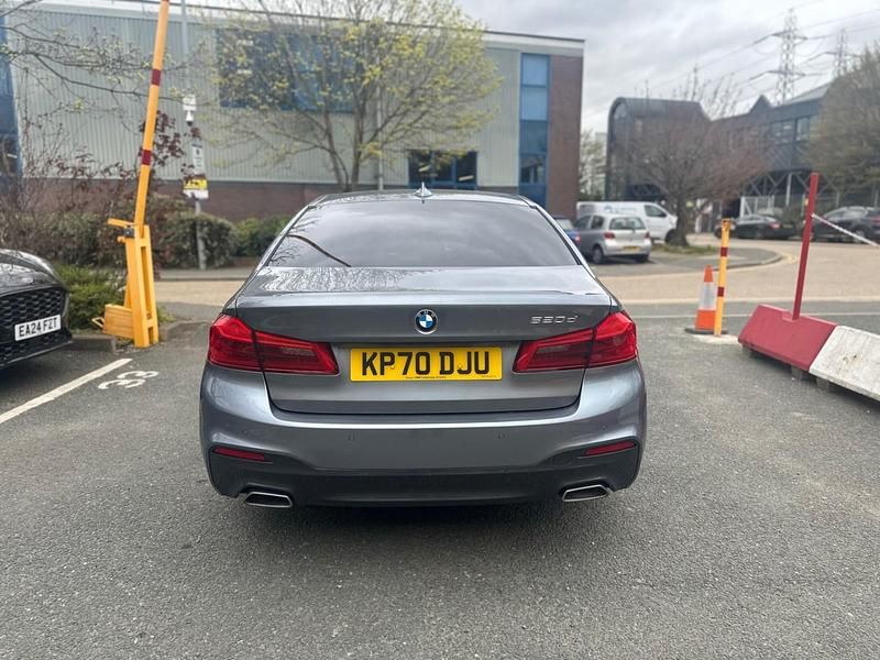 Used BMW 520 M Sport 2020 Blue Sedan