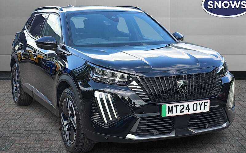 Black Used 2024 Peugeot e-2008 GT SUV | £17,596 (A bit pricey) - Image 1/4