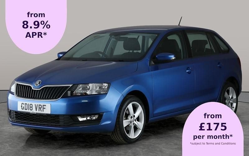 Blue Used 2018 Skoda Rapid SE Hatchback | £10,643 (Fair price) - Image 1/2