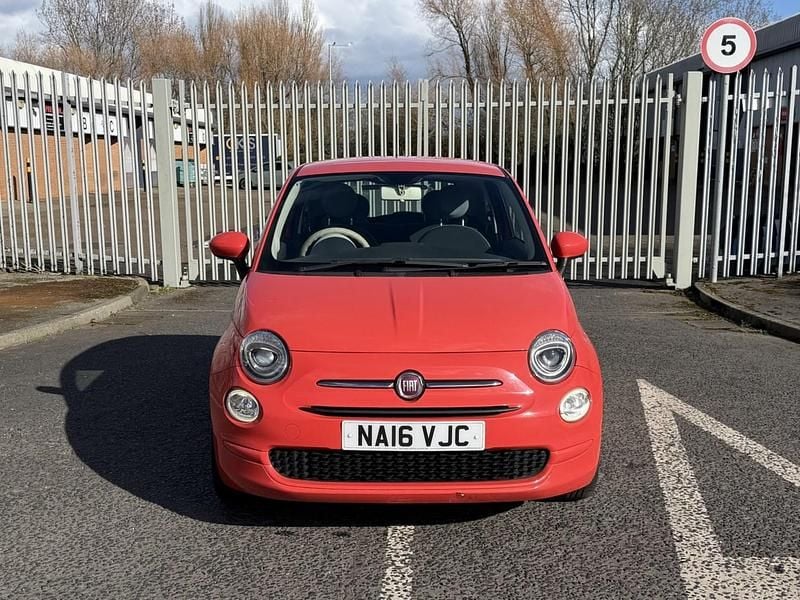 Used Fiat 500 Pop Star 69 HP (50 kW) 2016 Pink Hatchback