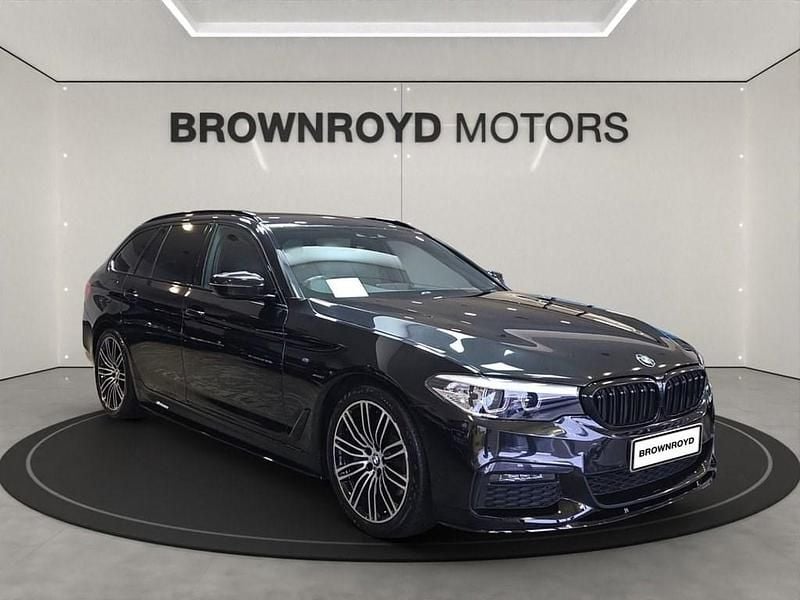 Black Used 2020 BMW 530 M Sport Estate | £23,990 (Fair price) - Image 1/3