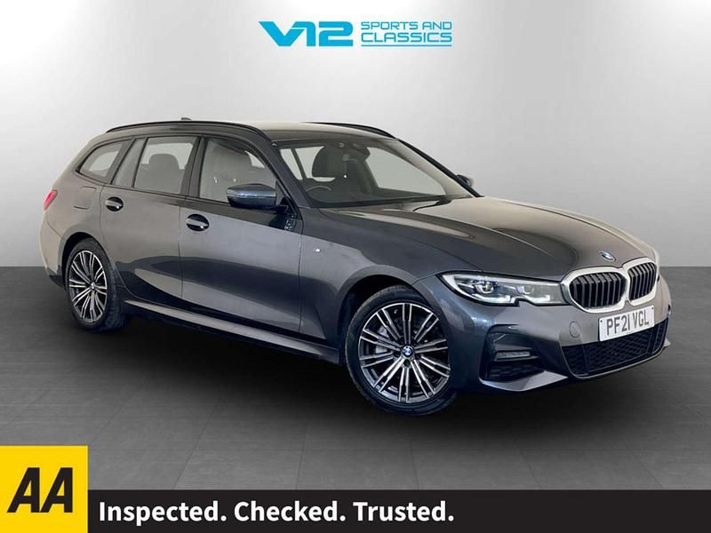 Grey Used 2021 BMW 330e M Sport Estate | £13,495 (Super price) - Image 1/3