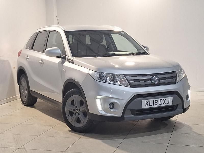 Silver Used 2018 Suzuki Vitara SZ-T SUV | £11,498 (Fair price) - Image 1/4