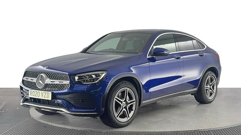 Blue Used 2020 Mercedes GLC220 AMG line Coupe | £26,820 (Fair price) - Image 1/4