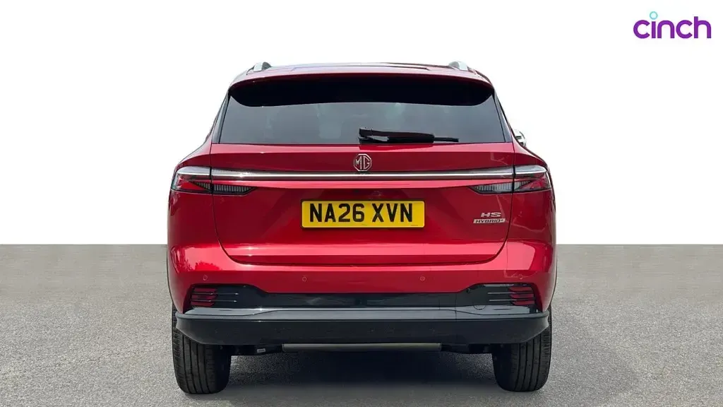 New MG HS 2026 Red SUV