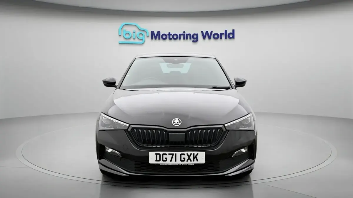Used Skoda Scala Monte Carlo 110 HP (80 kW) 2021 Black Hatchback
