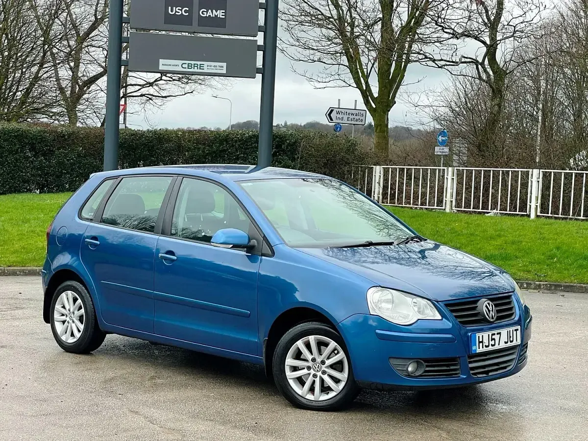 Used VW Polo S 79 HP (58 kW) 2007 Blue Hatchback