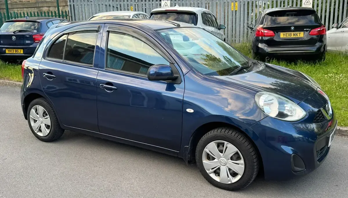 Used Nissan Micra Acenta 2019 Blue Hatchback