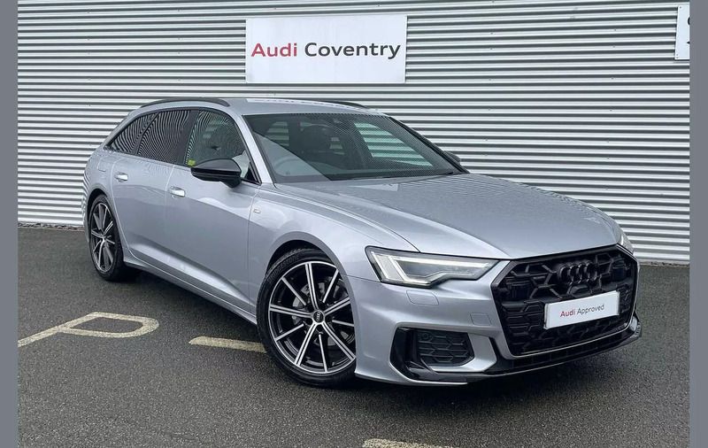 Floret silver Used 2025 Audi A6 Black Edition Estate | £50,990 - Image 1/4