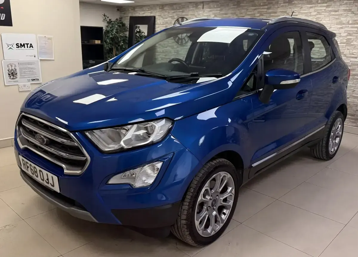 Używany Ford Ecosport Titanium 2018 Niebieski SUV