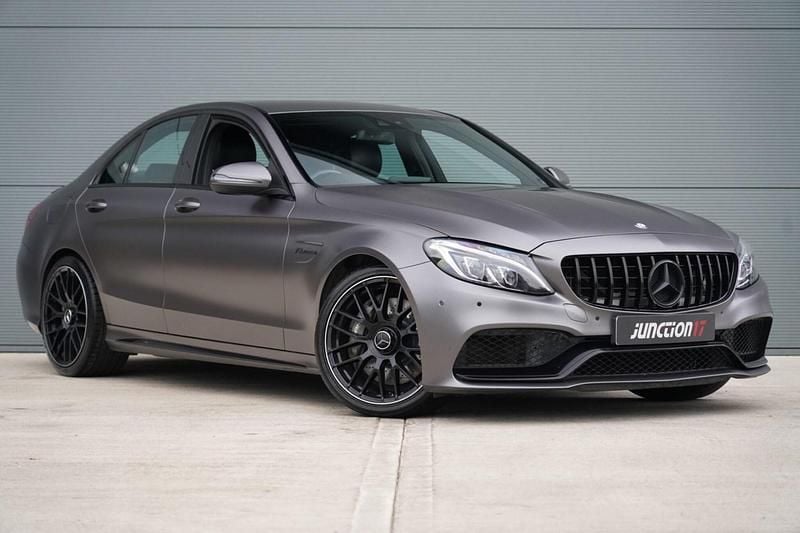 Black Used 2015 Mercedes C63 AMG AMG Sedan | £24,975 (Good price) - Image 1/3