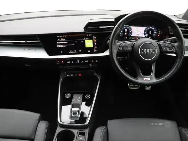 Used Audi A3 e-tron S-Line 2021 Blue Hatchback