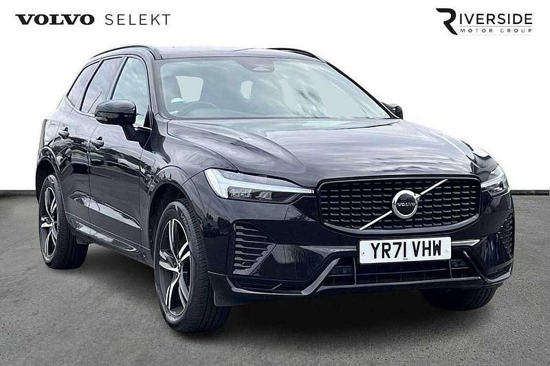 Onyx black Used 2021 Volvo XC60 R-Design SUV | £31,890 (A bit pricey) - Image 1/4