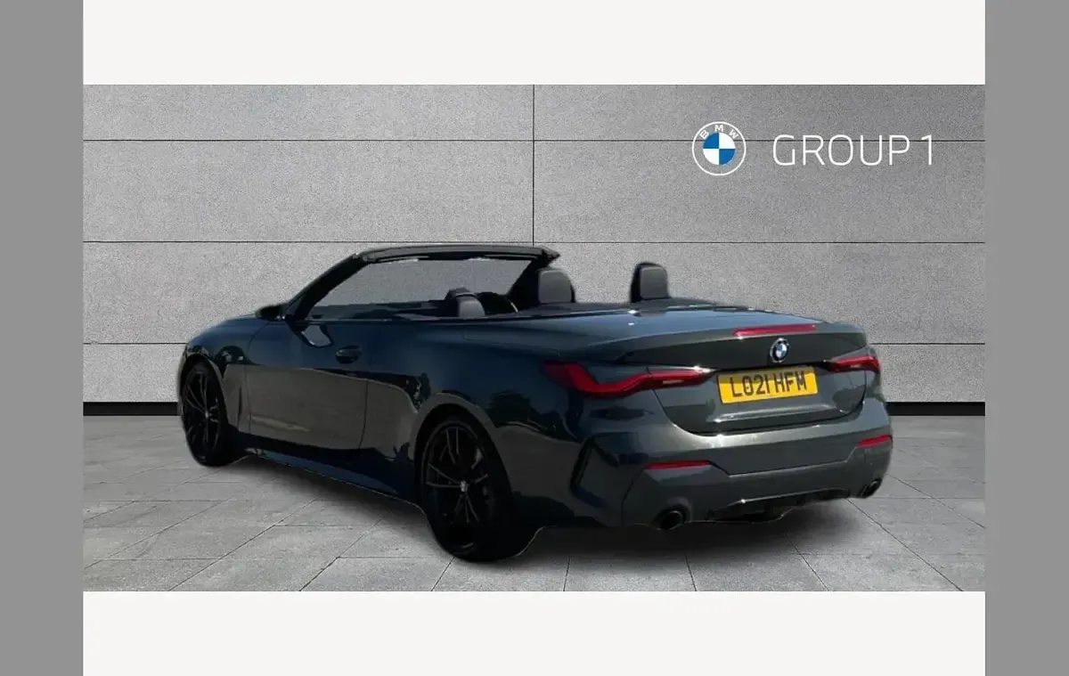 Used BMW 420 M Sport 192 HP (141 kW) 2021 Grey Cabriolet
