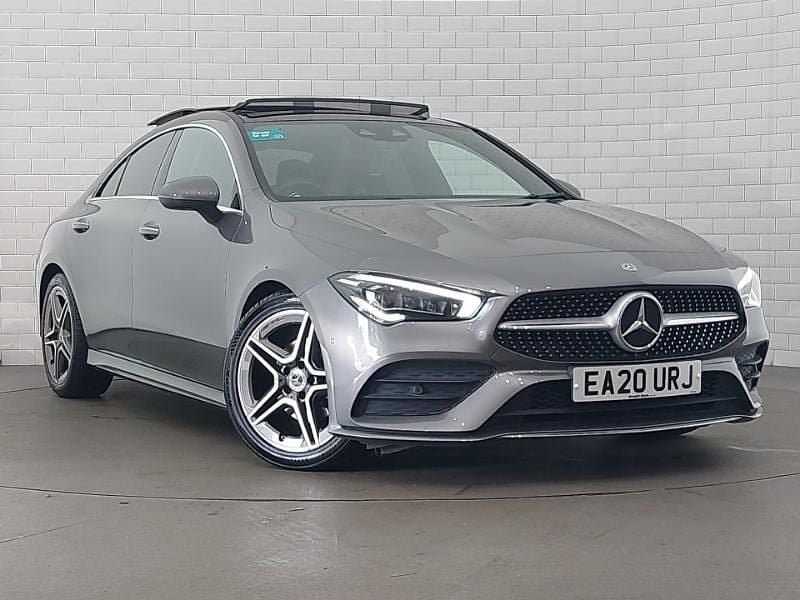 Grey Used 2020 Mercedes CLA180 AMG Line Premium Plus Sedan | £27,498 (Fair price) - Image 1/4