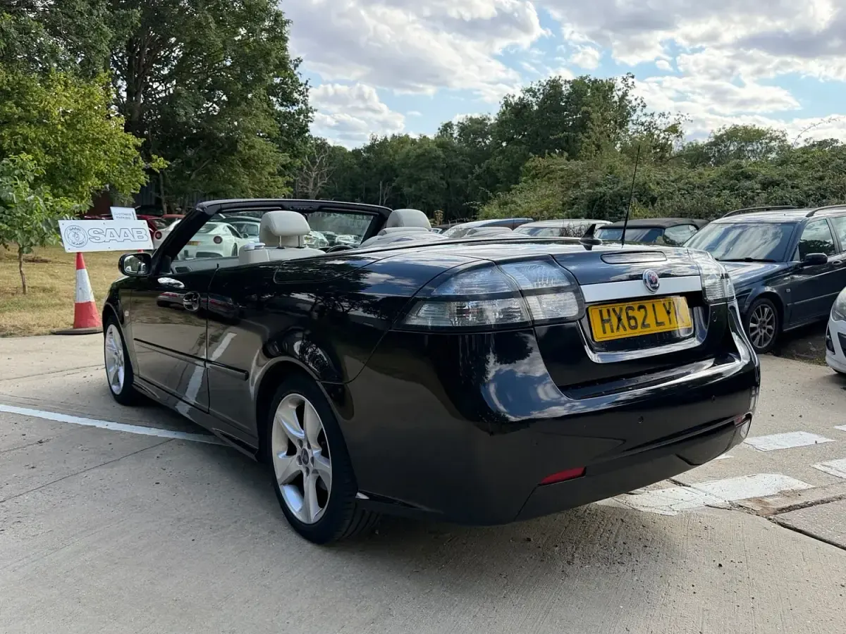 Used Saab 9-3 Cabriolet Linear 2012 Black Cabriolet