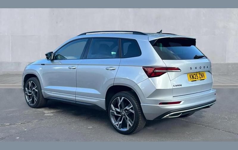 Used Skoda Karoq SportLine 150 HP (110 kW) 2025 Silver SUV