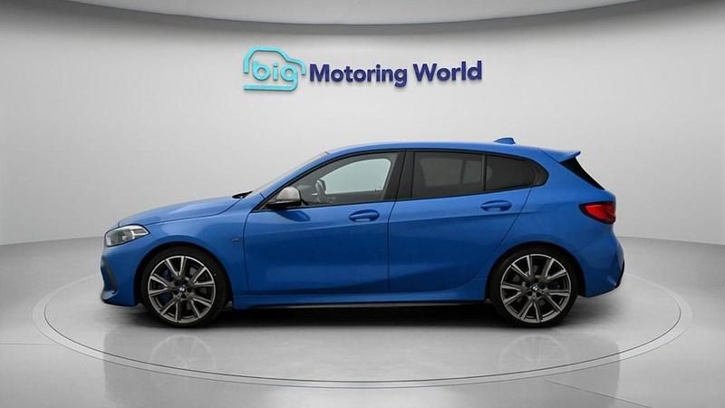 Used BMW M135 M Sport 306 HP (225 kW) 2022 Blue Hatchback