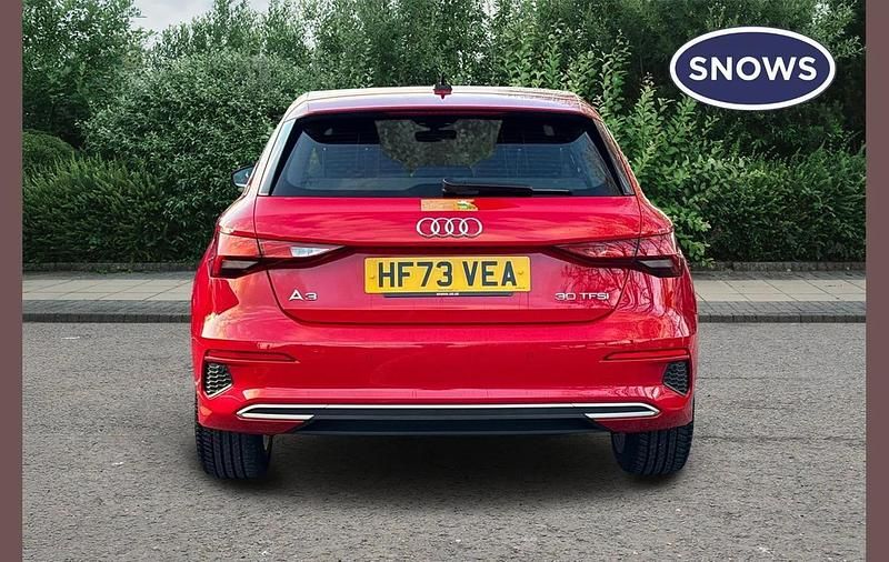 Used Audi A3 Sport 110 HP (80 kW) 2023 Red Hatchback