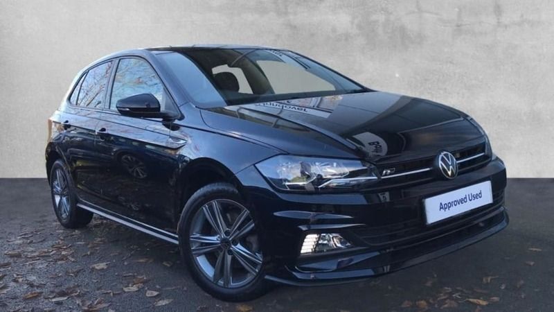 Black Used 2021 VW Polo R-line Hatchback | £16,450 (Fair price) - Image 1/4