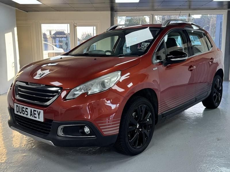 Red Used 2015 Peugeot 2008 SUV | £5,495 (Super price) - Image 1/4