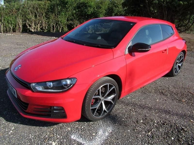 Used VW Scirocco GTS 180 HP (132 kW) 2017 Flash red Coupe