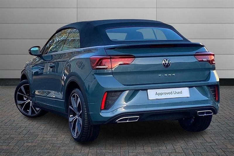 New VW T-Roc Cabriolet R-line 150 HP (110 kW) 2026 Petrol blue Cabriolet