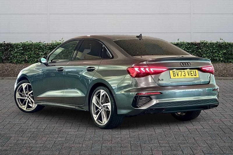 Used Audi A3 Black Edition 147 HP (108 kW) 2023 Grey Sedan