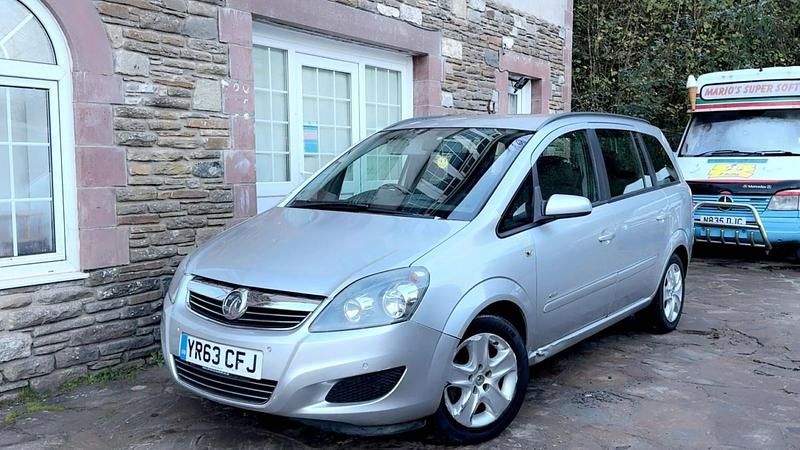Used Vauxhall Zafira 2013 Silver MPV