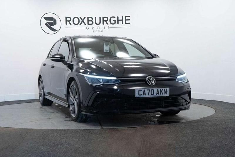 Used VW Golf VII R-line 150 HP (110 kW) 2020 Black Hatchback