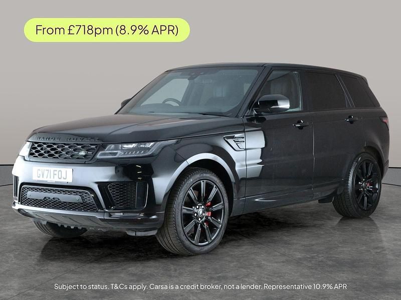 Black Used 2022 Land Rover Range Rover Sport HSE Dynamic SUV | £40,082 (Super price) - Image 1/4