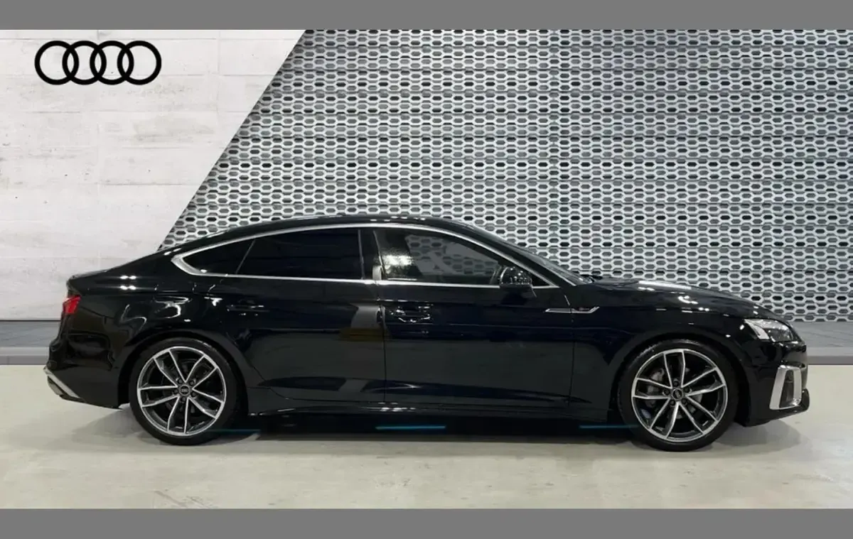 Used Audi A5 S-Line 200 HP (147 kW) 2024 Black Hatchback
